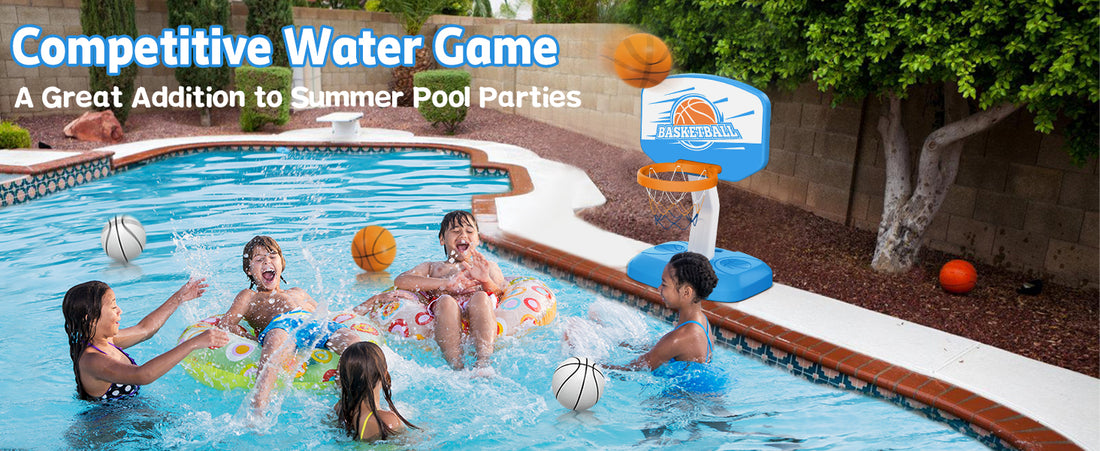 Pool Basketball Goal: The Newest Basketball Goals for Swimming Pool for Summer Fun