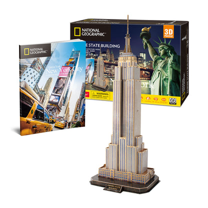 The 66-piece 3D Puzzles Empire State Building