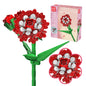 Flower Toy Artifical Building Blocks(Violet/Lily/Carnation/Tulip)