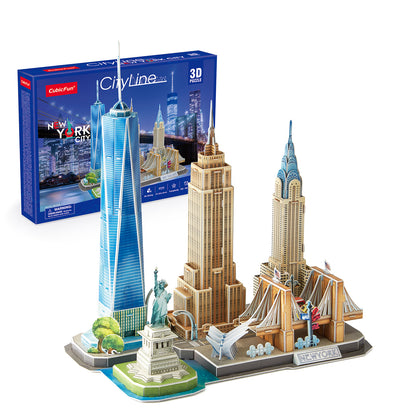 New York City 3D Puzzle 123 Pieces