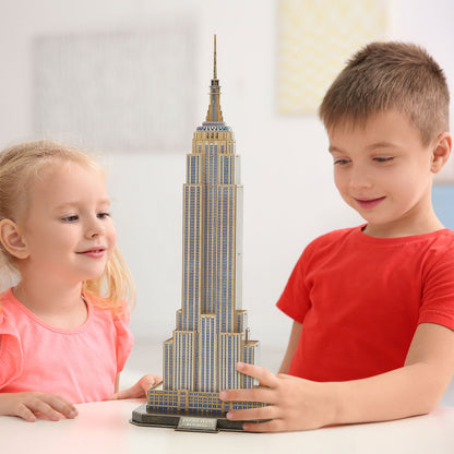 The 66-piece 3D Puzzles Empire State Building