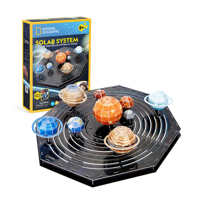 173 Piece 3D Puzzles Solar System Set