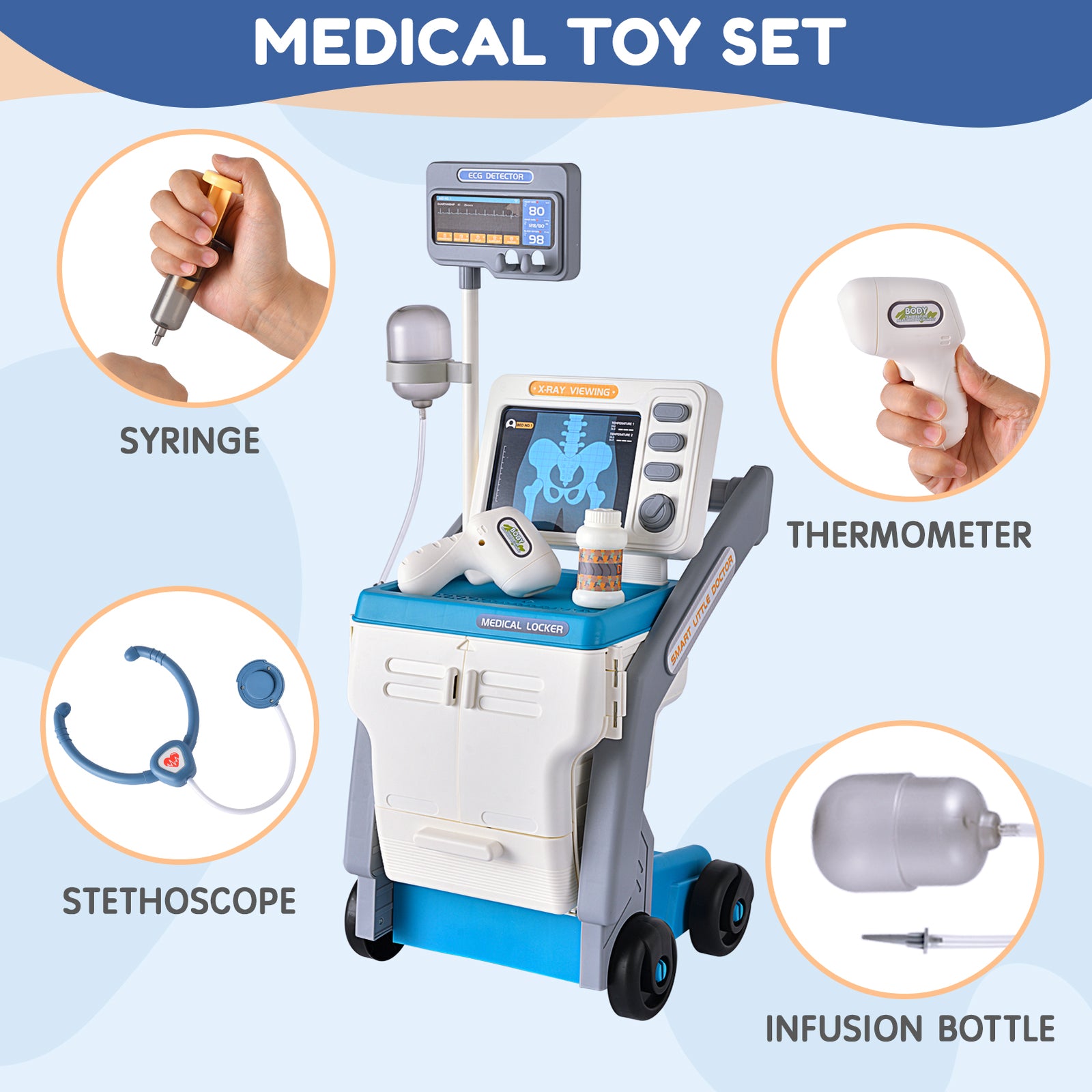 medical toy kit