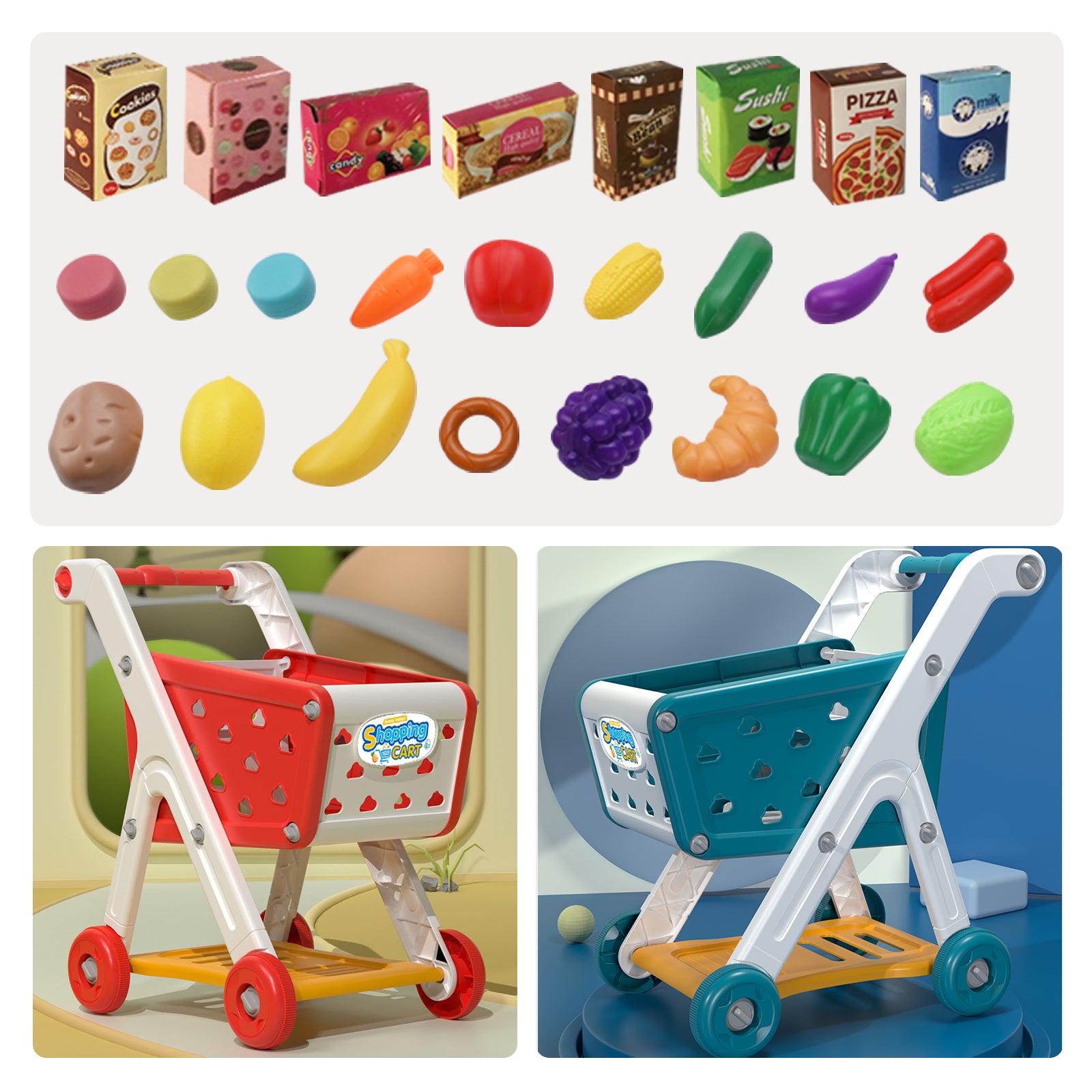 toy shopping carts