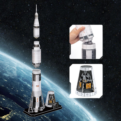 3D Puzzle NASA Apollo Saturn V Rocket