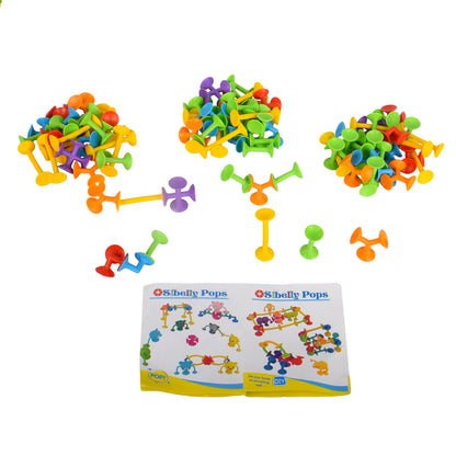 50 & 55 Pcs Squigz Suction Cup Toy