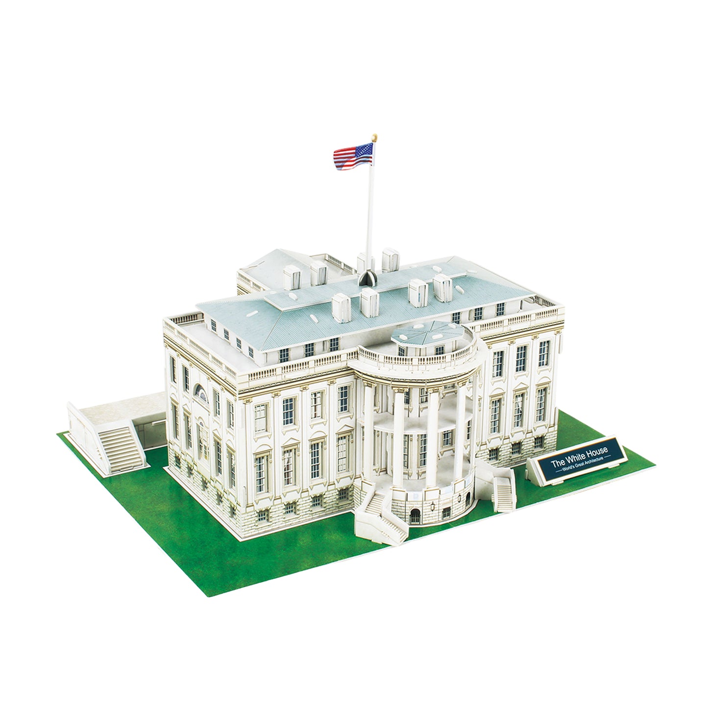White House 3D Puzzle 56 Pieces