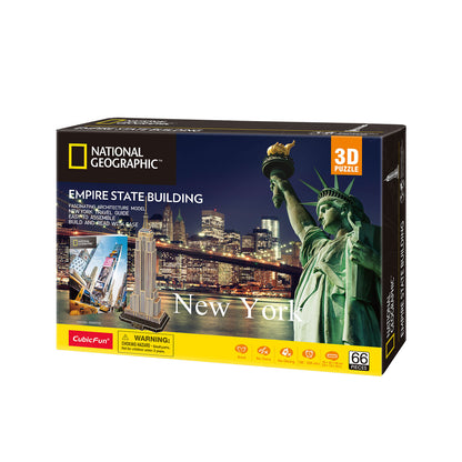 The 66-piece 3D Puzzles Empire State Building