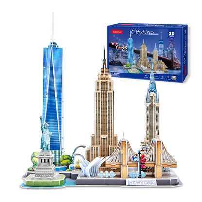 New York City 3D Puzzle 123 Pieces